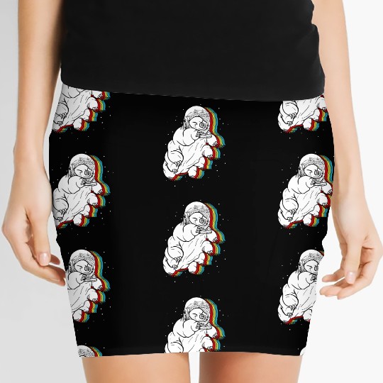 Tardigrade Women's Mini Skirts, Tardigrade In Space