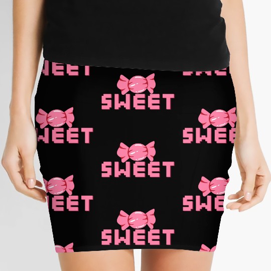 sweetness of dessert Women's Mini Skirts