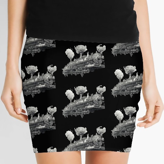 Sky train Women's Mini Skirts