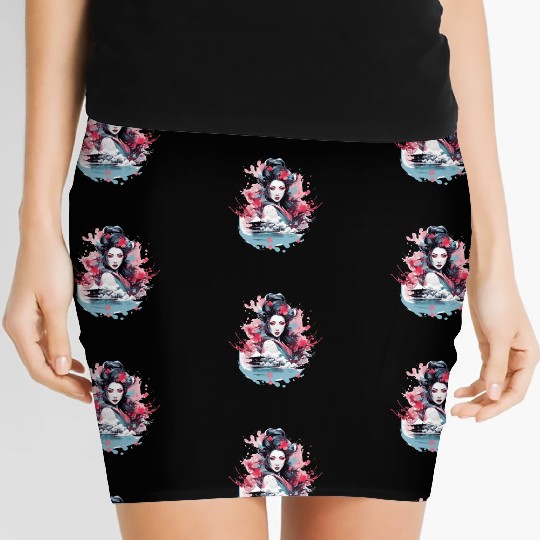 Geisha of Japan Women's Mini Skirts
