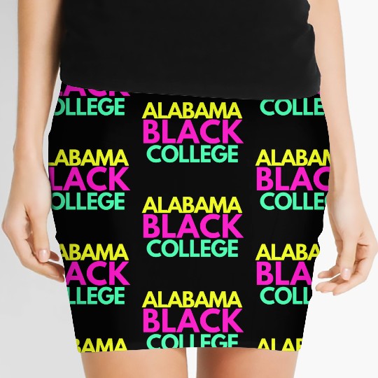 Albm #3 Black College (Fraternity Edition) Women's Mini Skirts