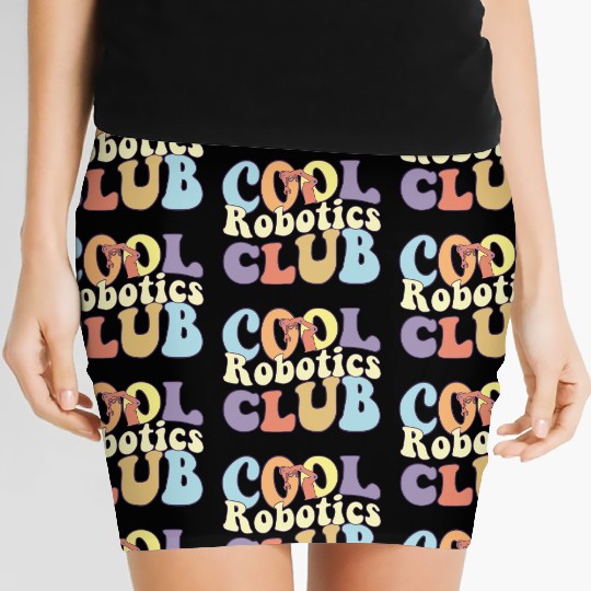 Cool Robotics Club Artificial Intelligence AI Women's Mini Skirts