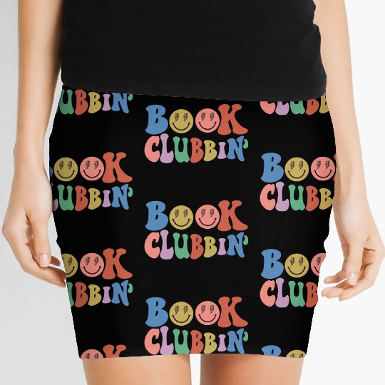 Book Clubin Librarian Literature Lover Book Nerd Women's Mini Skirts