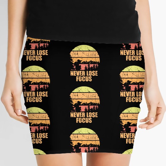 Funny Camera Photography Quote Gift Women's Mini Skirts