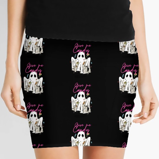 Give me Candy ! Cute Ghost Women's Mini Skirts
