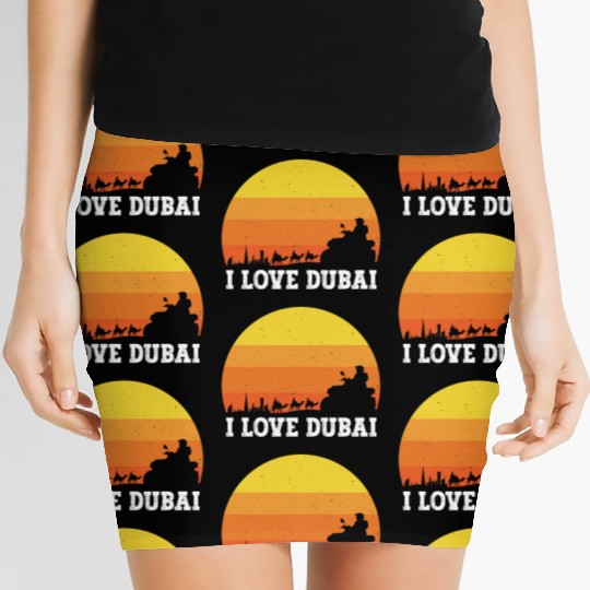 I love Dubai Women's Mini Skirts