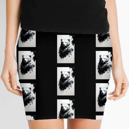 Bear Elegance: Elevate Your Style with Wilderness Women's Mini Skirts