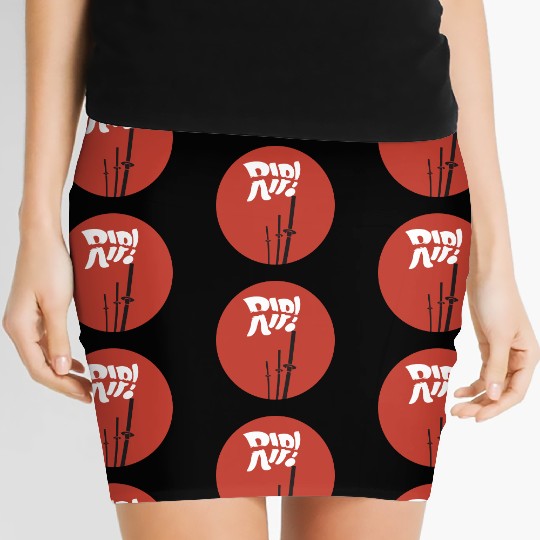 rip red katana Women's Mini Skirts