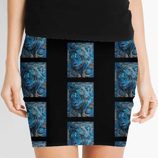 Blue Tiger Women's Mini Skirts