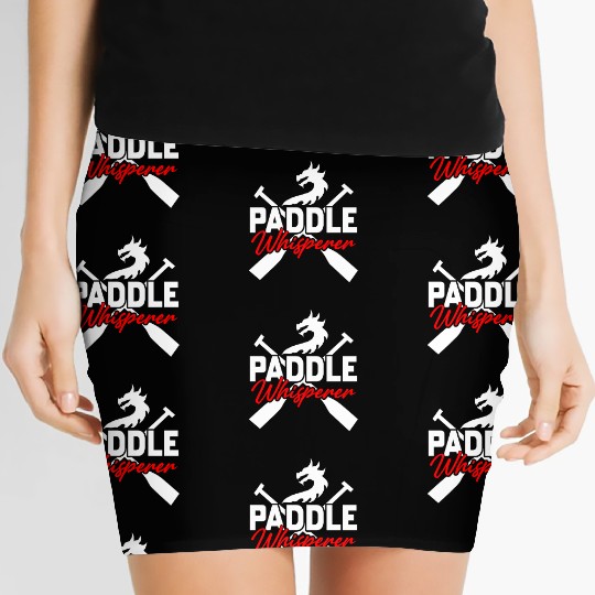 Funny Dragon Boat Racing Women's Mini Skirts