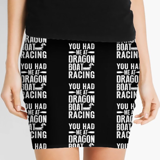 Funny You Had Me At Dragon Boat Racing Paddle Women's Mini Skirts