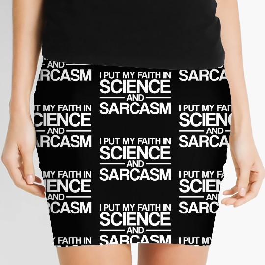 atheism science Women's Mini Skirts