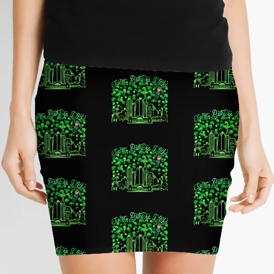 Saint Patrick's Day Berlin Germany Women's Mini Skirts