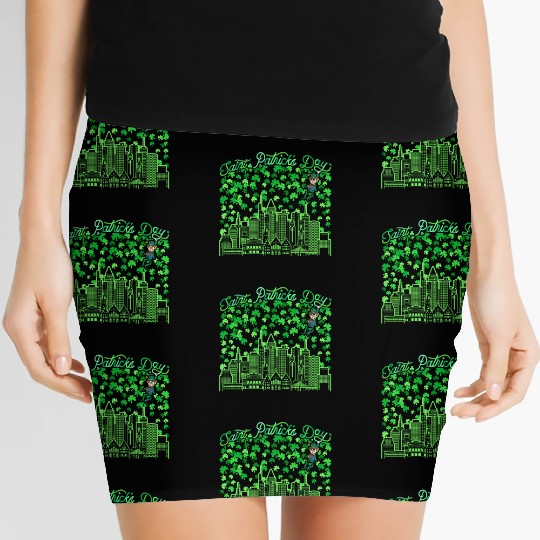 Saint Patrick's Day Frankfurt Germany Women's Mini Skirts