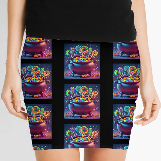 Sweets Halloween Women's Mini Skirts