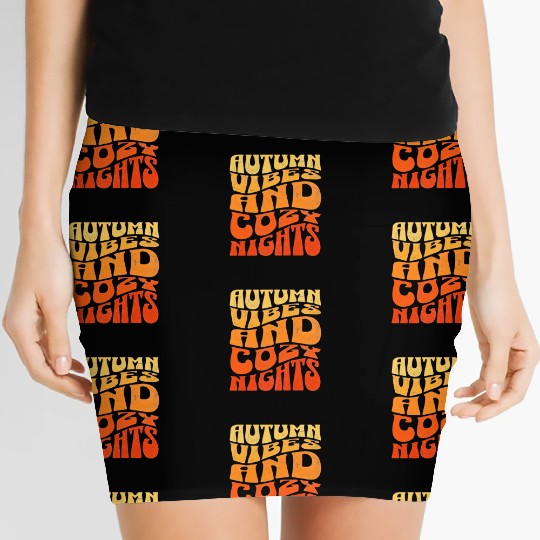 Autumn Bliss Women's Mini Skirts