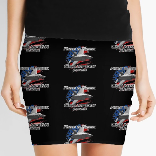 F-35 Hide and Seek Champion Women's Mini Skirts