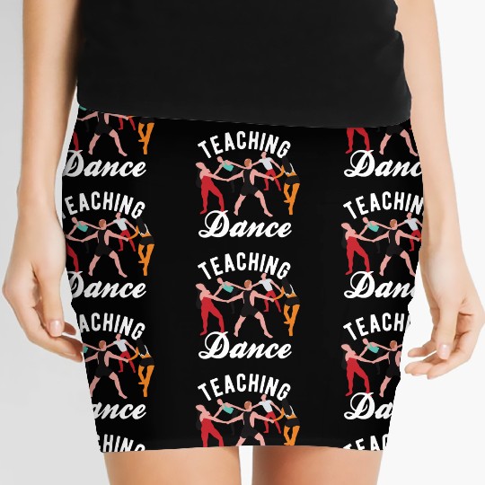 Dance Teacher Teaching Dance Women's Mini Skirts