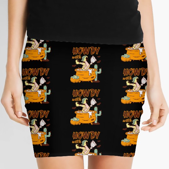 Howdy Witch Women's Mini Skirts