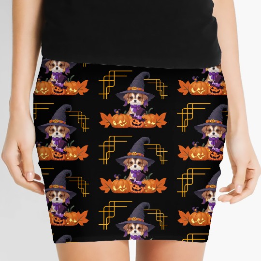 "Howdy Pumpkin Pal" Women's Mini Skirts