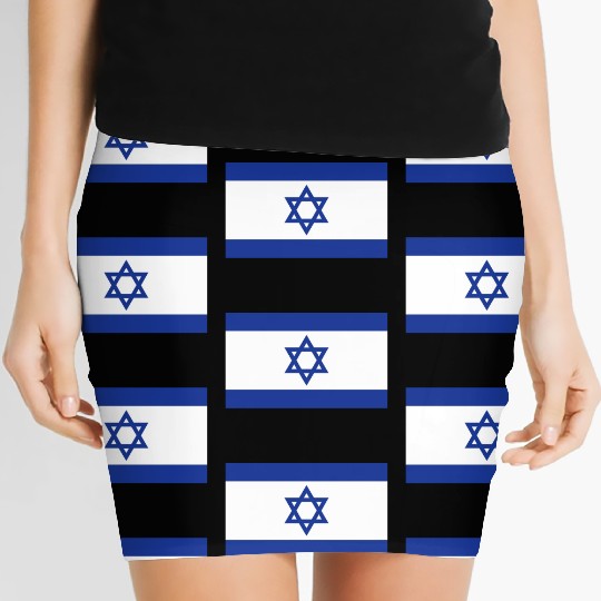 Flag of Israel X 300 Women's Mini Skirts