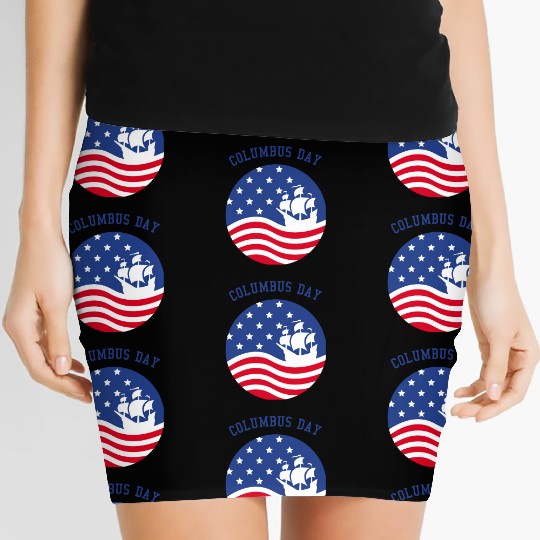 COLUMBUS DAY Women's Mini Skirts