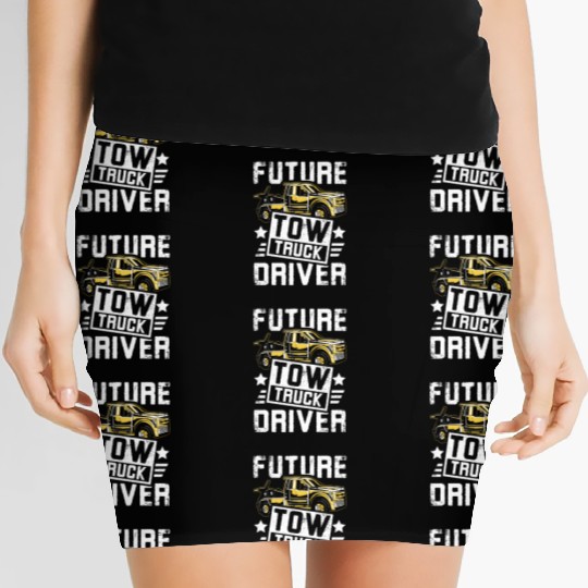 Future Tow truck driver Women's Mini Skirts