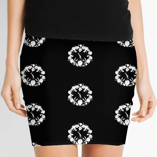 Tulip Gardening Floral Women's Mini Skirts
