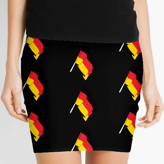 Flag of Germany Women's Mini Skirts
