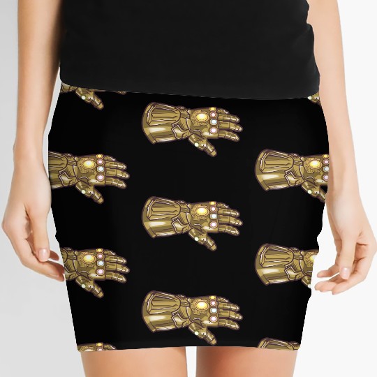 Thanos Infinity Gauntlet Women's Mini Skirts