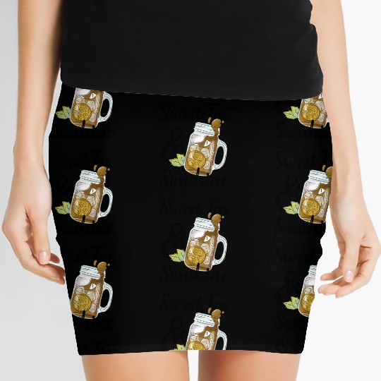 Sweet Tea And Sunshine Women's Mini Skirts
