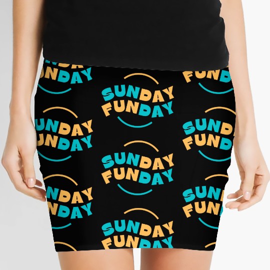 Sunday Funday Women's Mini Skirts