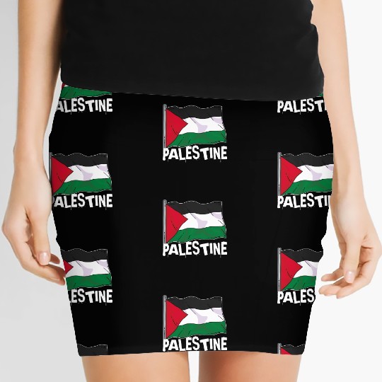 Palestine's Symbol of Identity Women's Mini Skirts
