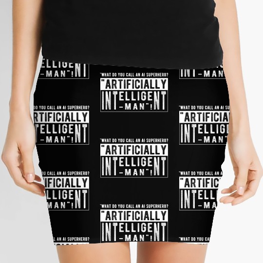 What do you call an AI superhero Women's Mini Skirts