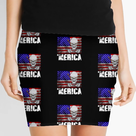 Merica Golf Women's Mini Skirts