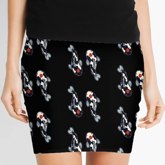 Koi Fish Women's Mini Skirts