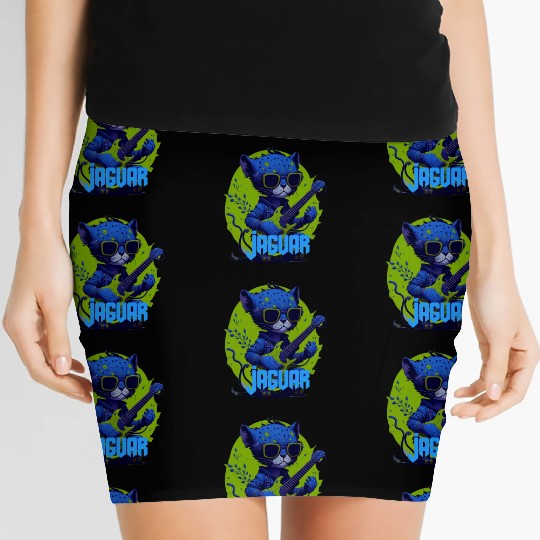 Baby Jaguar Guitar Women's Mini Skirts