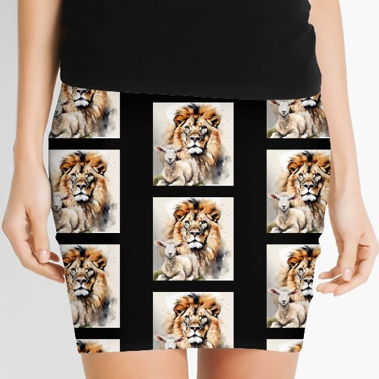 Lion and Lamb Christian Apparel Women's Mini Skirts