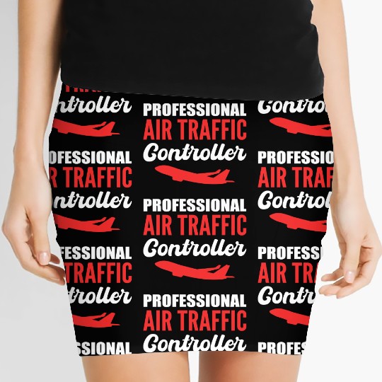 Professional Air Traffic Controller Ground Control Women's Mini Skirts