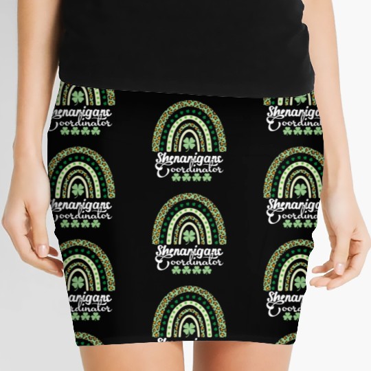 Shenanigans Coordinator Teacher Rainbow Women's Mini Skirts
