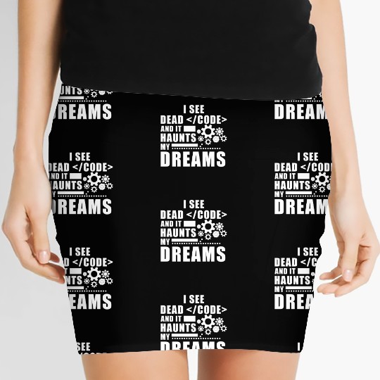 Programmer Saying Computer Science Programming Women's Mini Skirts