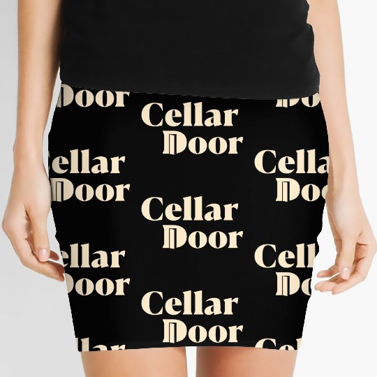 Cellar Door Cream Women's Mini Skirts