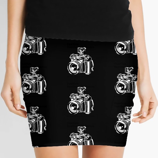 bird photography design Women's Mini Skirts