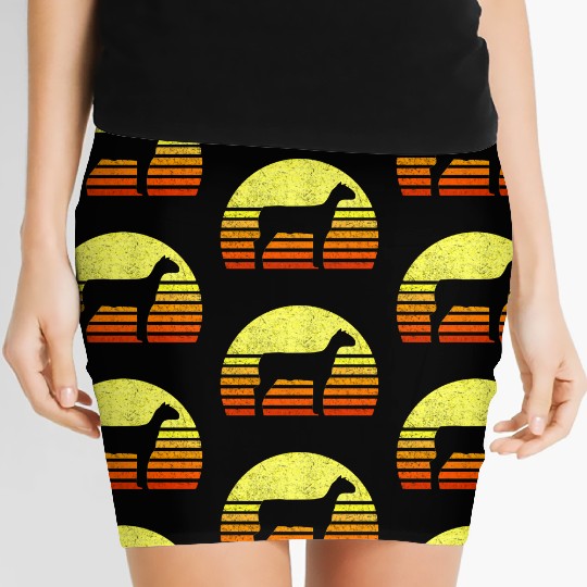 Sheep Livestock Show Future American Lamb Farmer C Women's Mini Skirts