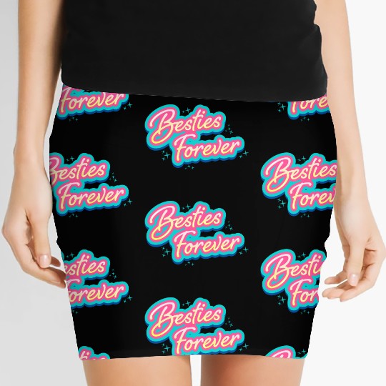 Besties Forever Women's Mini Skirts