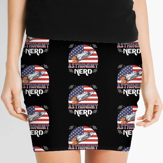 Astronomy Nerd Women's Mini Skirts