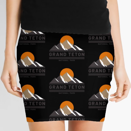 Grand Teton National Park Women's Mini Skirts