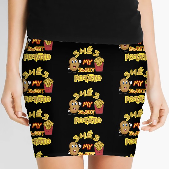 shés my sweet potato Women's Mini Skirts
