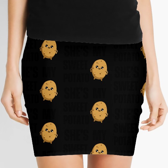 She s My Sweet Potato Women's Mini Skirts