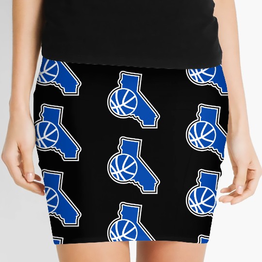 California Basketball Warriors Women's Mini Skirts